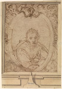 Autoportrait, années 1580 - Annibale Carracci