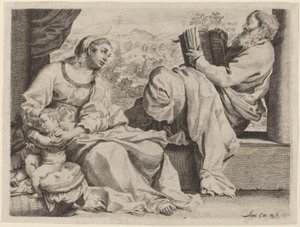La Sainte Famille avec Saint Jean-Baptiste