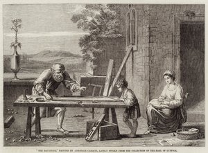 Le Raboteur - Annibale Carracci