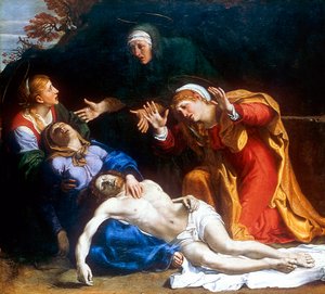 Les Trois Maries Le Christ mort pleuré