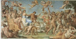 Le triomphe de Bacchus et Ariane - Annibale Carracci