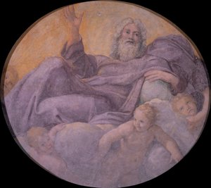 Le Père éternel, 1604-1607 - Annibale Carracci