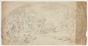 Triomphe de Bacchus et Ariane - Annibale Carracci