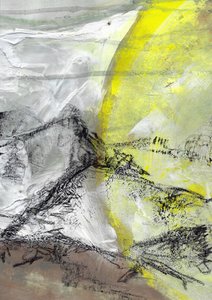 Lumière des montagnes abstraite