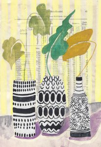 Vases aux motifs éclectiques - Annick