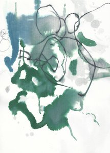 Vert sarcelle - Organic Flow - Annick