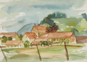 Usine de verre près du Calvaire - Anny Dollschein