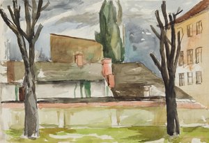 Arrière-cour - Anny Dollschein