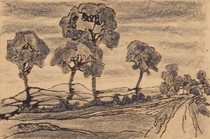 Paysage - Anny Dollschein