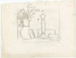 Nature morte - Esquisse