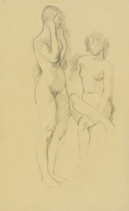 Deux nus féminins