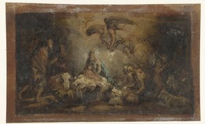 Adoration des bergers - Anonymous