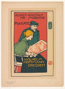 Annonce pour la Kunst-Anstalt für Moderne Plakate - Anonymous