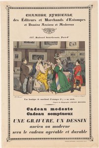 Affiche de la Chambre Syndicale des Éditeurs et Marchands d