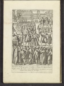 Divertissement sur la place Saint-Marc à Venise - Anonymous