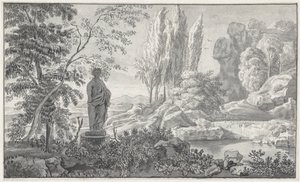 Paysage arcadien