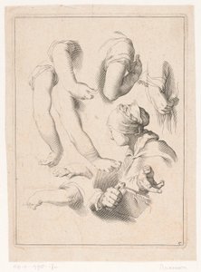 Bras et tête de femme
