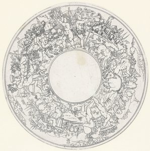 Bacchus chevauchant un âne - Anonymous