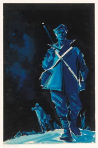 Conception de bande avec un homme en vêtements d
