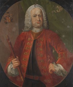 Portrait de Gustaaf Willem, baron van Imhoff, gouverneur général de la Compagnie néerlandaise des Indes orientales