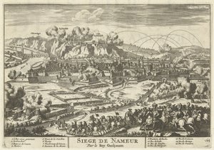 Siège de Namur par le roi Guillaume, 1695 - Anonymous