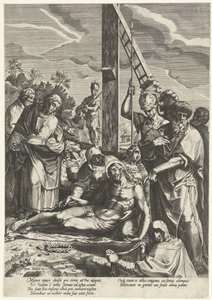 Lamentation du Christ sous la croix
