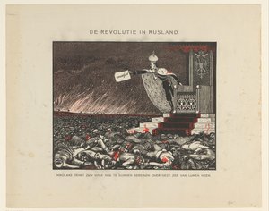 Répression sanglante par le tsar Nicolas II de la Révolution de 1905 - Anonymous