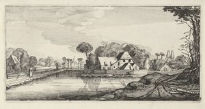 Ferme au bord de l