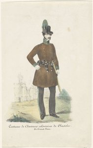 Chasseur du Marquis de Chasteler, 1830 - Anonymous