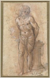 Christ à la colonne de flagellation - Anonymous