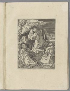 Christ au jardin de Gethsémani De kleine Passie (titre de la série) Passio Christi Ab Alberto Durer Nurenburgensi Effigiata (titre de la série) - Anonymous