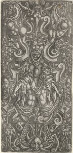 Construction de grotesques avec deux hommes - Anonymous