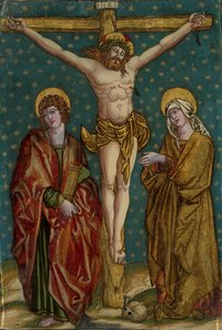 Crucifixion du Christ, avec la Vierge et Saint Jean