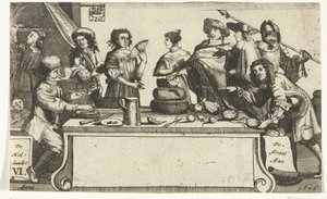 Le Français et le Hollandais, 1673 - Anonymous