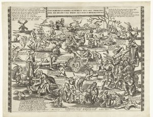 Les chasseurs de raies de Weert, vers 1650 - Anonymous