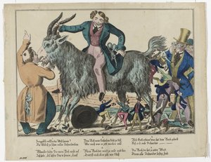 Le tailleur et la chèvre, 1830-1840, No. 575