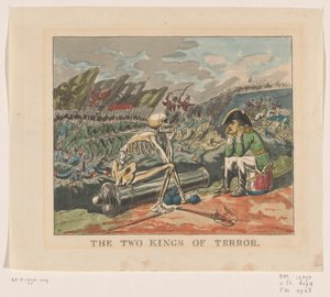 Les deux rois de la terreur, 1813 - Anonymous