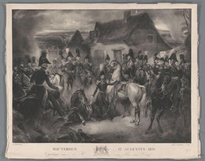 Le remplacement du cheval blessé du prince d