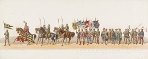 Défilé de Delft de 1873 (deuxième planche) - Anonymous