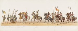 Défilé de Delft de 1873 (quatrième planche) - Anonymous