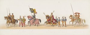 Défilé de Delft de 1873 (cinquième planche) - Anonymous