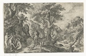 Diane et Actéon - Anonymous
