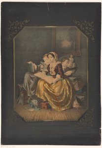 Trois filles lisant - Anonymous