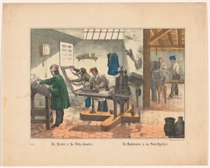Drukkerij en lettergieterij - Anonymous