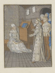 Un roi raconte son histoire à Boccace (Les aventures des hommes et des femmes nobles) - Anonymous