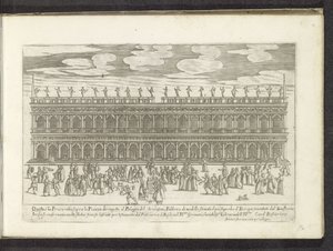 Façade de la Biblioteca Marciana à Venise - Anonymous