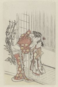 Femme et fille chuchotant - Anonymous