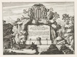 Fontaine dédiée à Giovanni Francesco Negroni - Anonymous