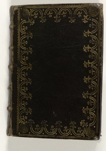 Livre de prières manuscrit avec des estampes coloriées à la main