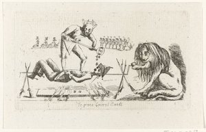 Général Bertay à la broche - Anonymous